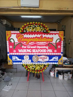 Papan Bunga di Belikurip Baturetno