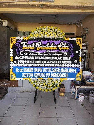 Papan Bunga di Belikurip Baturetno